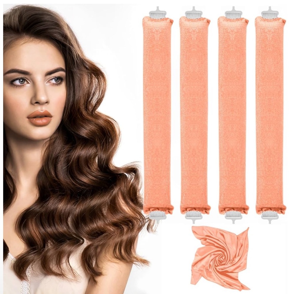Heatless Curlers, No Heat Hair Curlers to Sleep In for Overnight Curls New